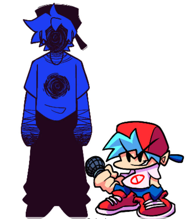 height difference between END and Boyfriend (@andyyr_draws)