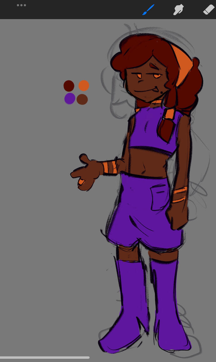 concept art for MANOLO obi's bf, NOT FINAL DESIGN, WILL BE REPLACED/REMADE. (@I_GRNTGRNT)