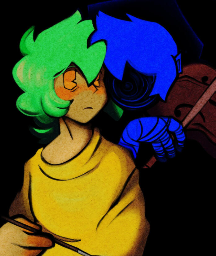 promotional art featuring Obi and END(@toonishtragedy)