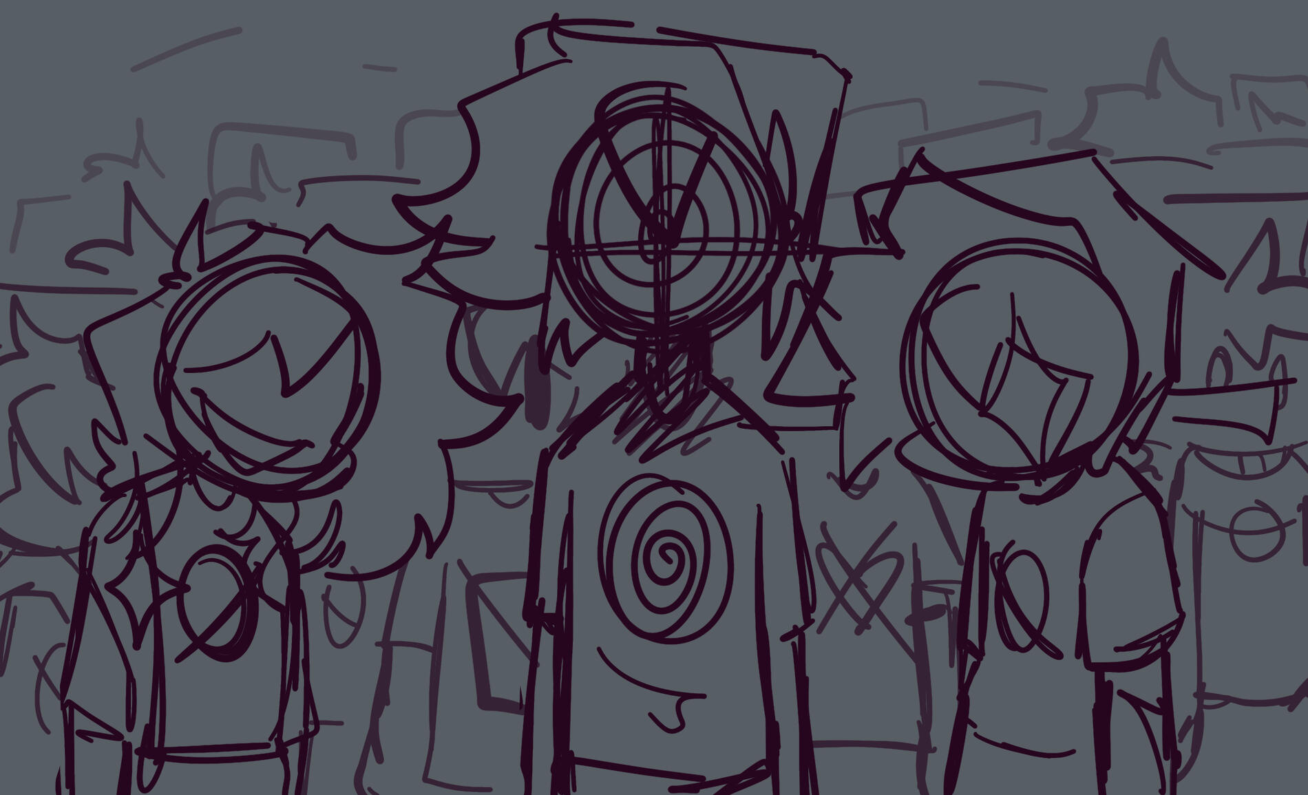 concept art of HEREAFTER (@toonishtragedy)
