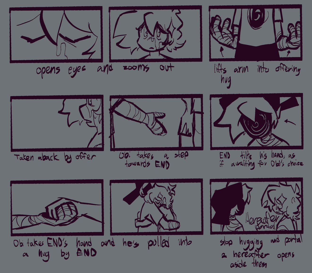 good ending storyboards (@toonishtragedy)